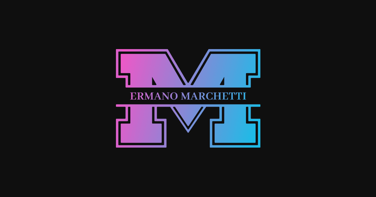 Logo da Escola Estadual Ermano Marchetti colorido
