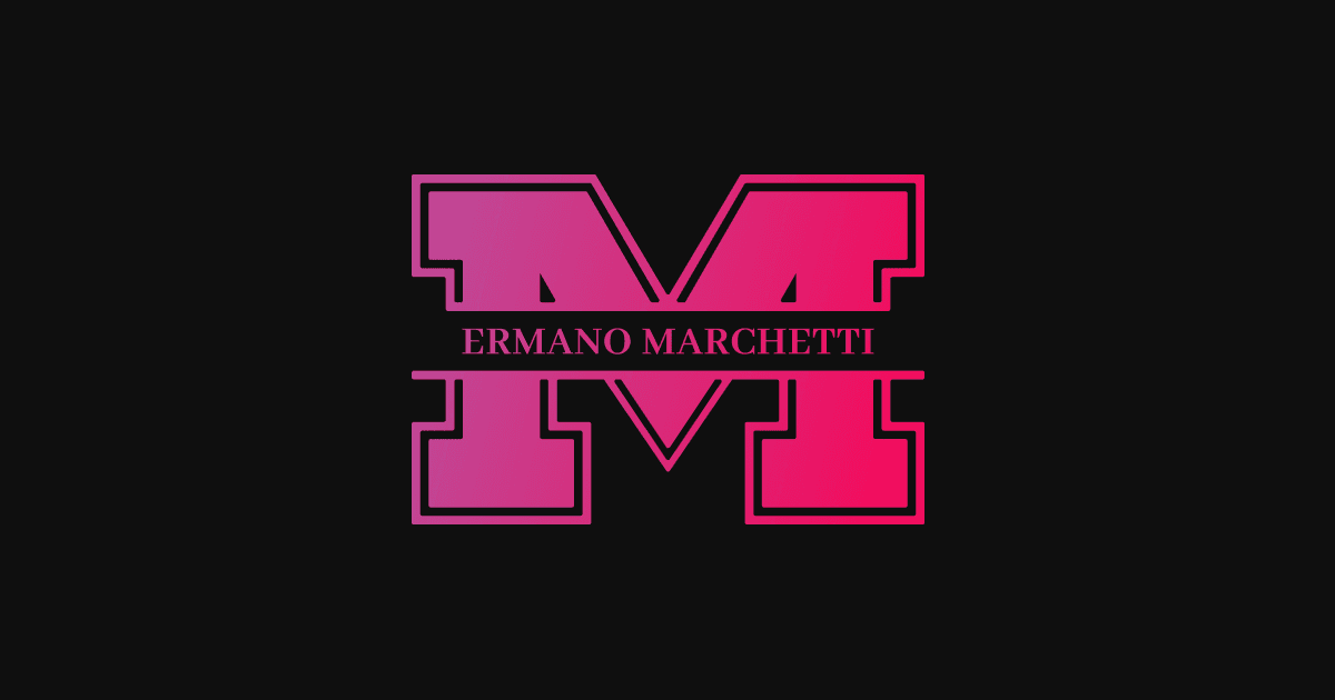 Logo da Escola Estadual Ermano Marchetti colorido