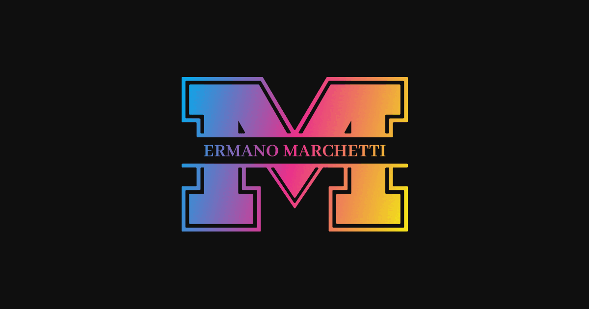 Logo da Escola Estadual Ermano Marchetti colorido